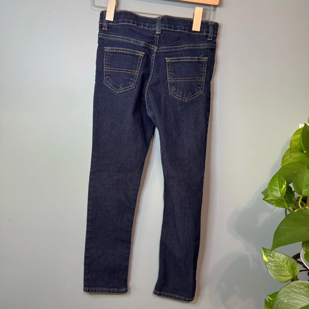 Oshkosh B'gosh Boys Skinny Blue Jeans Dark Wash. Size 10 Regular